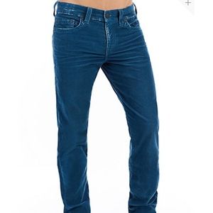 True Religion Geno Slim Fit Corduroys, NWT
